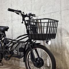 【極美品】PELTECH(ペルテック) GRC-515L 電動アシストeカーゴバイク 20インチ 外装7段の画像