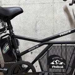 【極美品】PELTECH(ペルテック) GRC-515L 電動アシストeカーゴバイク 20インチ 外装7段の画像