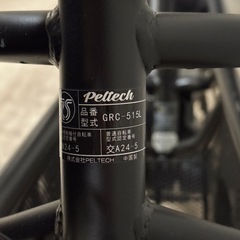 【極美品】PELTECH(ペルテック) GRC-515L 電動アシストeカーゴバイク 20インチ 外装7段の画像
