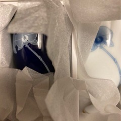 香蘭社　胡蝶蘭モチーフペアワインカップの画像