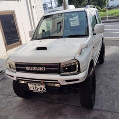 マツダAZオフロード（ジムニー）6型４WD 車検有り169000 km　乗って帰れます。 ETC付き　改造たくさんの画像