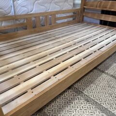 【愛品館八千代店】2段ベッド　天然木の画像