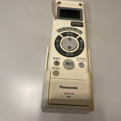 パナソニックLED照明　リモコン付の画像