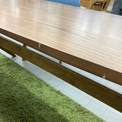 ニトリ　リラックスワイドダイニング4点セットの画像