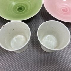 【お売りします】 未使用　晴や　THE SANUKI UDON　盛り皿　蕎麦猪口　ペアセットの画像