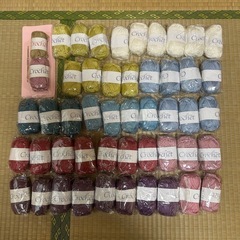 hachetteかぎ針あみ　テキスト　毛糸　特典セットの画像