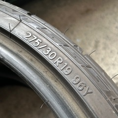 275/30R19 96Y NITTO 中古2本セットの画像