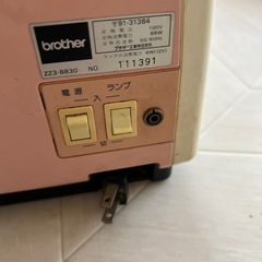 【ジャンク】 ミシンの画像