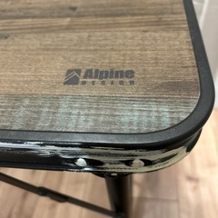 Alpine DESIGN アルパインデザイン アルミサイドテーブルの画像