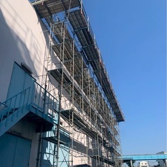 足場組み立て解体等の補助スタッフ　の画像