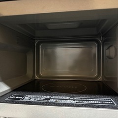 【美品・高年式】Panasonic 電子レンジ フラットテーブル　NE-FL222-K 2024年製の画像