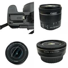 186000 現状品 canon キャノン レンズ付き  EOS Kiss X9  ブラック [1000025410791]の画像