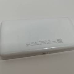 Speed Wi-Fi 5G X12/モバイルルーター/NAR03/ホワイトの画像