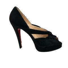 186005 Christian Louboutin クリスチャン・ルブタン パンプス 36 ブラック レディース [1000023033350]の画像