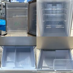 【❗️✨美品ファミリータイプ✨❗️】動作品　SHARP 冷蔵庫 SJ-W352D-N 2018年製 両開き 350L クラスの画像