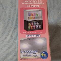 LED付フィギュアディスプレイコンテナボックスの画像