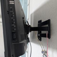ソニーテレビと壁掛けセットの画像