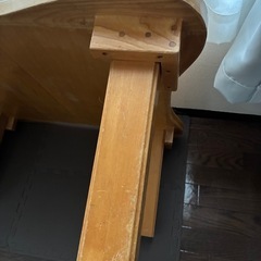 ハンドメイド　木製テーブルの画像