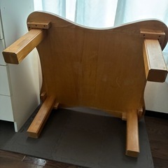 ハンドメイド　木製テーブルの画像