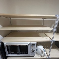 【取引中】
無印　スチールユニットシェルフの画像