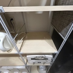 【取引中】
無印　スチールユニットシェルフの画像