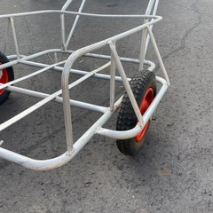 二輪車 アルミコンテナカー ねこの画像