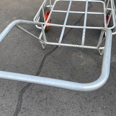 二輪車 アルミコンテナカー ねこの画像