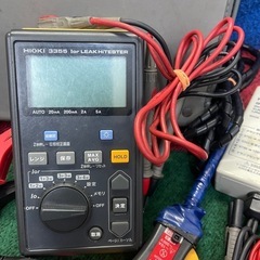HIOKI 日置電機 Ior LEAK HiTESTER リークハイテスタ 3355 ケース付き　稼働品 日置電機 測定器の画像