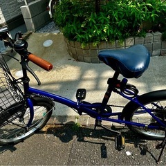 advance 折りたたみ自転車 20インチ 6段変速 の画像
