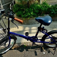 advance 折りたたみ自転車 20インチ 6段変速 の画像