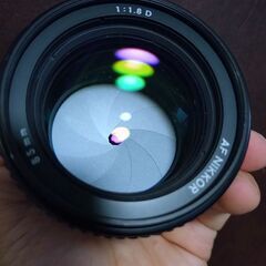 優良品　AF NIKKOR 85mm F1.8 D　分解清掃済の画像