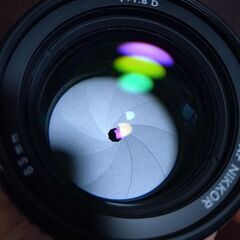 優良品　AF NIKKOR 85mm F1.8 D　分解清掃済の画像
