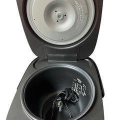 ニトリ N simple 炊飯器 ３合炊き BN201BK 黒 2024年製の画像