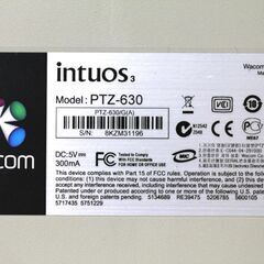 【現状品】Wacom/Intuos3/PTZ-630/ペンタブレット/板タブ⑤の画像