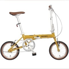 折りたたみ自転車の画像