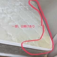 早い者勝ち❗️シングル　ボンネルコイルマットレスの画像