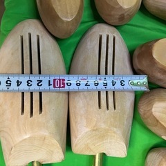 ノーブランド/ブランド 木製シューツリー 木製シューキーパーの画像