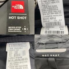 186000 THE NORTH FACE ザ・ノースフェイス リュック・デイパック HOT SHOT   ブラック [1000025420967]の画像