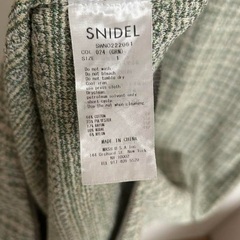 SNIDEL ツイード　ワンピースの画像