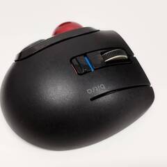 【良品】ELECOM bitra M-MT1BR/ワイヤレストラックボールマウスの画像