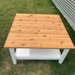 IKEA Hemnes イケア ヘムネス コーヒーテーブル ローテーブル 白 定価22000円 の画像
