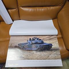 2025　カレンダー　DEFENSE  FORCEの画像