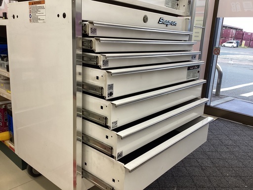 【中古】【動作OK】【店頭引取限定】Snap-on  7段ロールキャブ