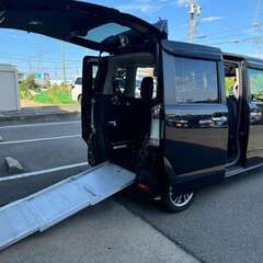 【自社ローン】ホンダ N-BOXプラス G Lパッケージ車いす仕様車 電動ウィンチ　福祉車両　ナビ　バックカメラ　ドライブレコーダー　TV　CD　DVD　ETC　キーレス　両側スライド片側電動ドア　キーレスの画像