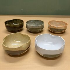 陶器製小鉢 5点セットの画像
