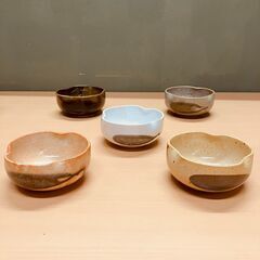 陶器製小鉢 5点セットの画像