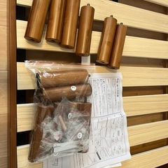 シングル　竹製ベッドフレーム
の画像