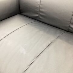 IKEA (イケア) 2人掛けソファー ブラック 4 合皮 HEMLINGBYの画像
