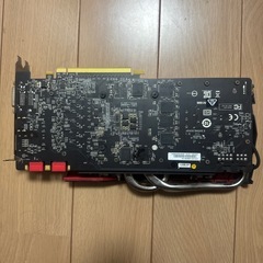 GTX970msiグラフィックボードの画像