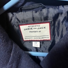 Janie and Jack 2歳用　コートの画像
